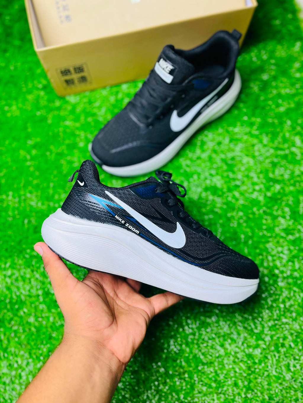 NIKE ZOOM FREE FLYKNIT - BLACK