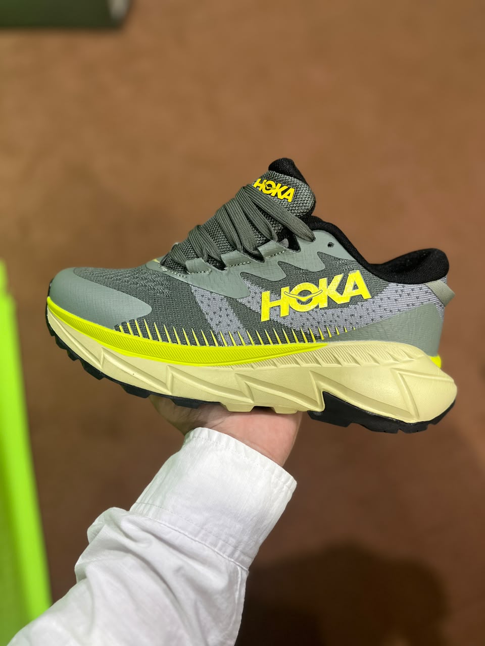 HOKA SKYLINE FLOAT-X - GREEN