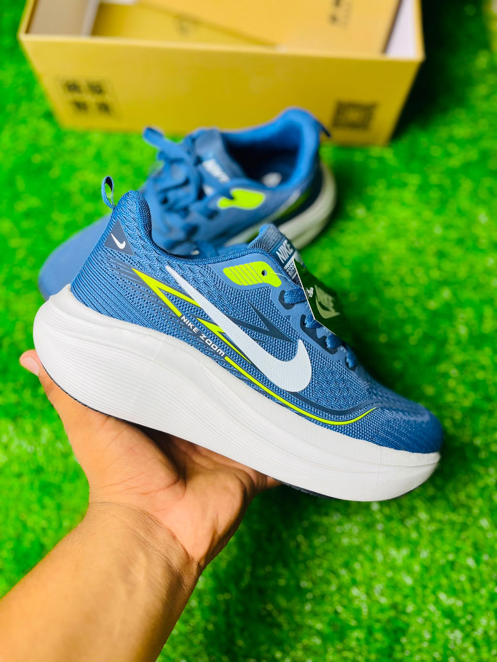 NIKE ZOOM FREE FLYKNIT - BLUE