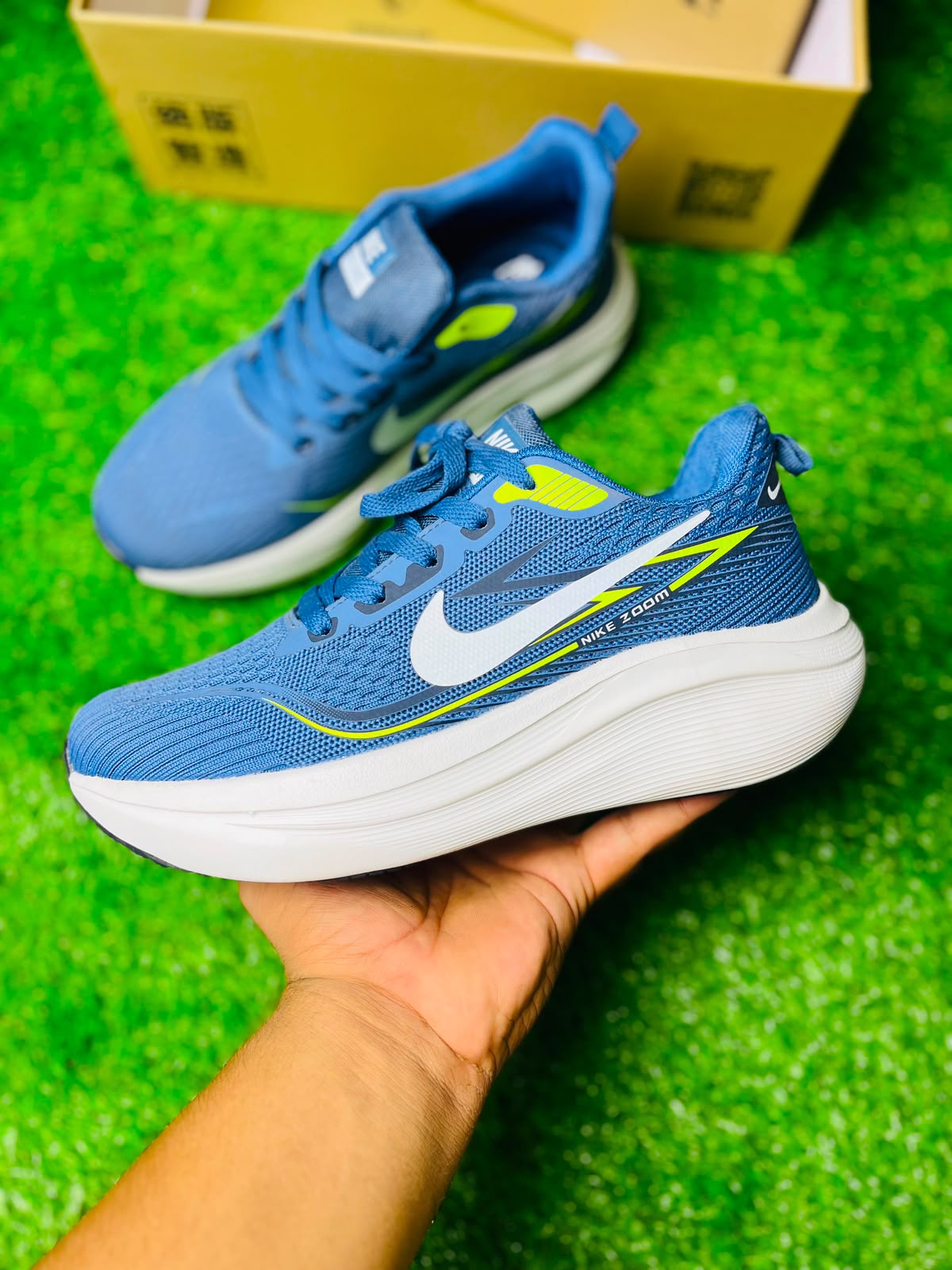 NIKE ZOOM FREE FLYKNIT - BLUE